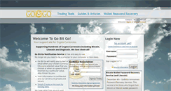 Desktop Screenshot of gobitgo.com